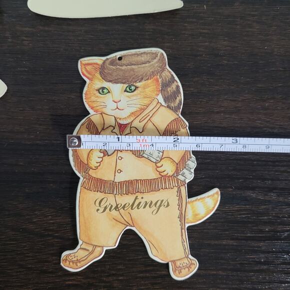 Kitty Cucumber's Friends "J.B. Buster" Set of 24 Vintage Gift Tags Cards Cottage - Picture 16 of 16